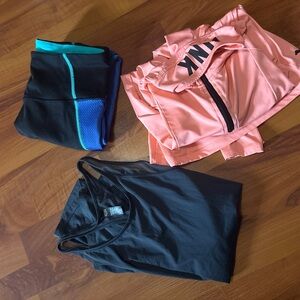 PINK Victoria's Secret Coral Zip-Up Hoodie